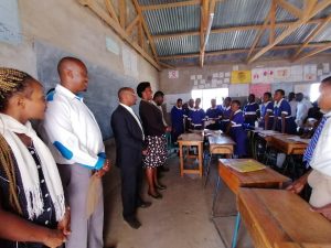 Desks donated to Central Primary School